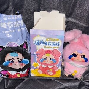 Opened never used Baby 3 Pink Slumber Party Plush Toy